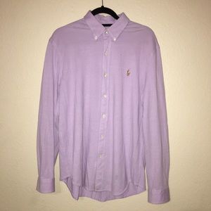 Ralph Lauren knit oxford button up